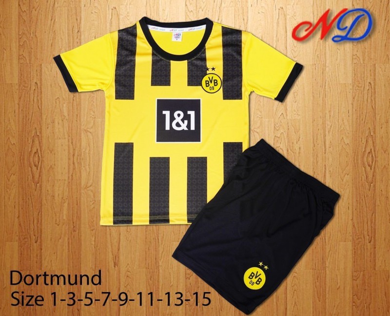 Áo bóng đá trẻ em câu lạc bộ Dortmund