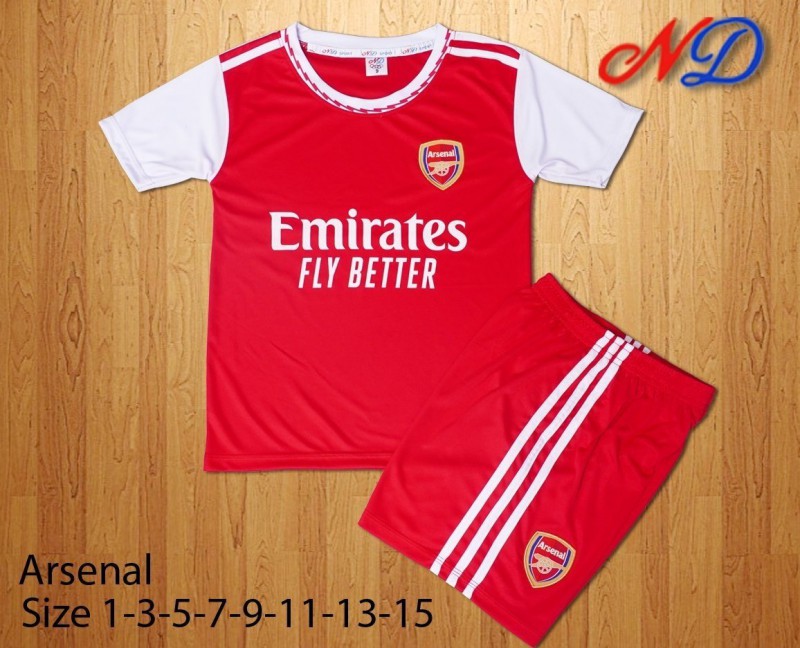 Áo bóng đá trẻ em câu lạc bộ Arsenal