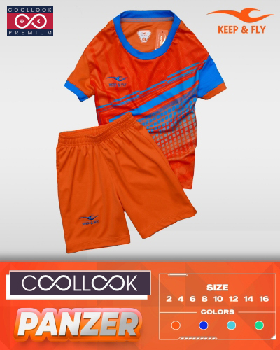 Bộ áo bóng đá Panzer Kid Cam