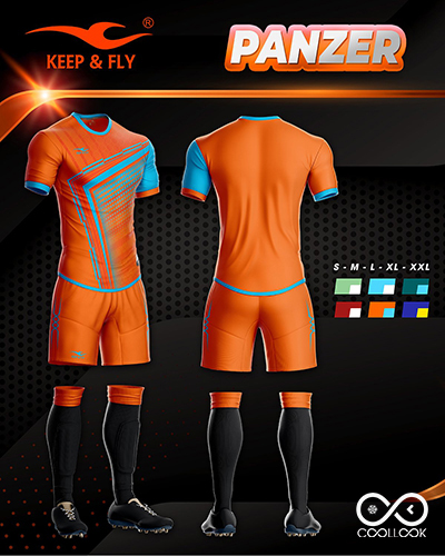 Bộ áo bóng đá Panzer Cam