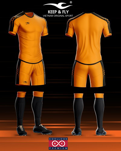 Bộ áo bóng đá Chain Basic Cam