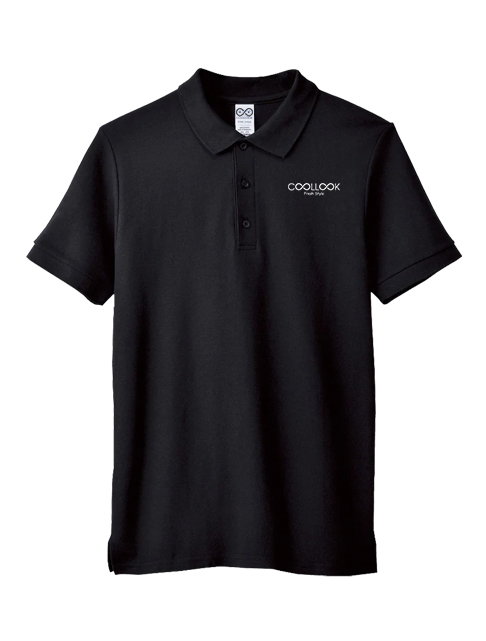 Áo Polo Standar GILDAN BLACK logo Coollook