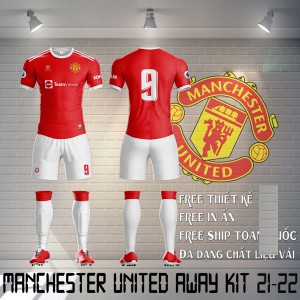 Áo Bóng Đá CLB MU Sân Nhà 2021-2022