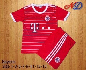 Áo bóng đá trẻ em câu lạc bộ Bayern