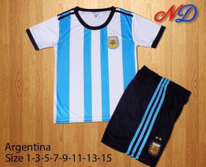 Áo bóng đá trẻ em đội tuyển Argentina