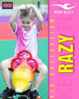 Bộ áo bóng đá Razy Kid hồng