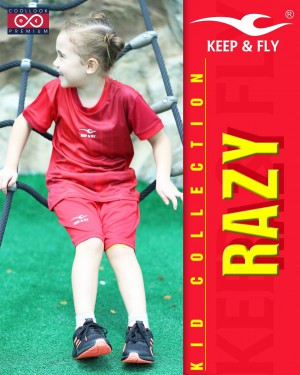 Bộ áo bóng đá Razy Kid đỏ