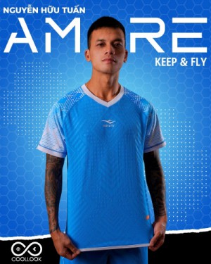 Bộ Áo Bóng Đá Amore Ya