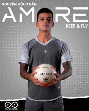 Bộ Áo Bóng Đá Amore Xám