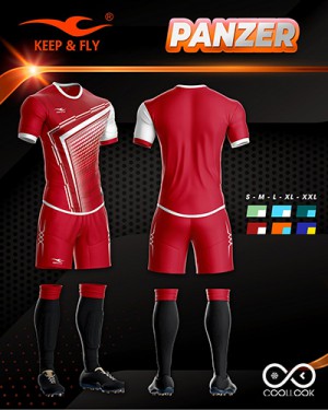 Bộ áo bóng đá Panzer Đỏ
